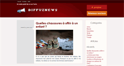 Desktop Screenshot of diffuznews.com