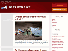 Tablet Screenshot of diffuznews.com